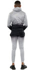 Men Casual 3D Gradient Zipper Hoodie Tracksuit